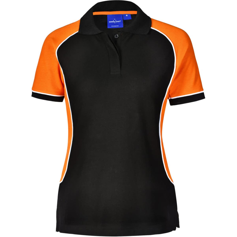 Ladies' TrueDry Tri-colour S/S Pique Polo
