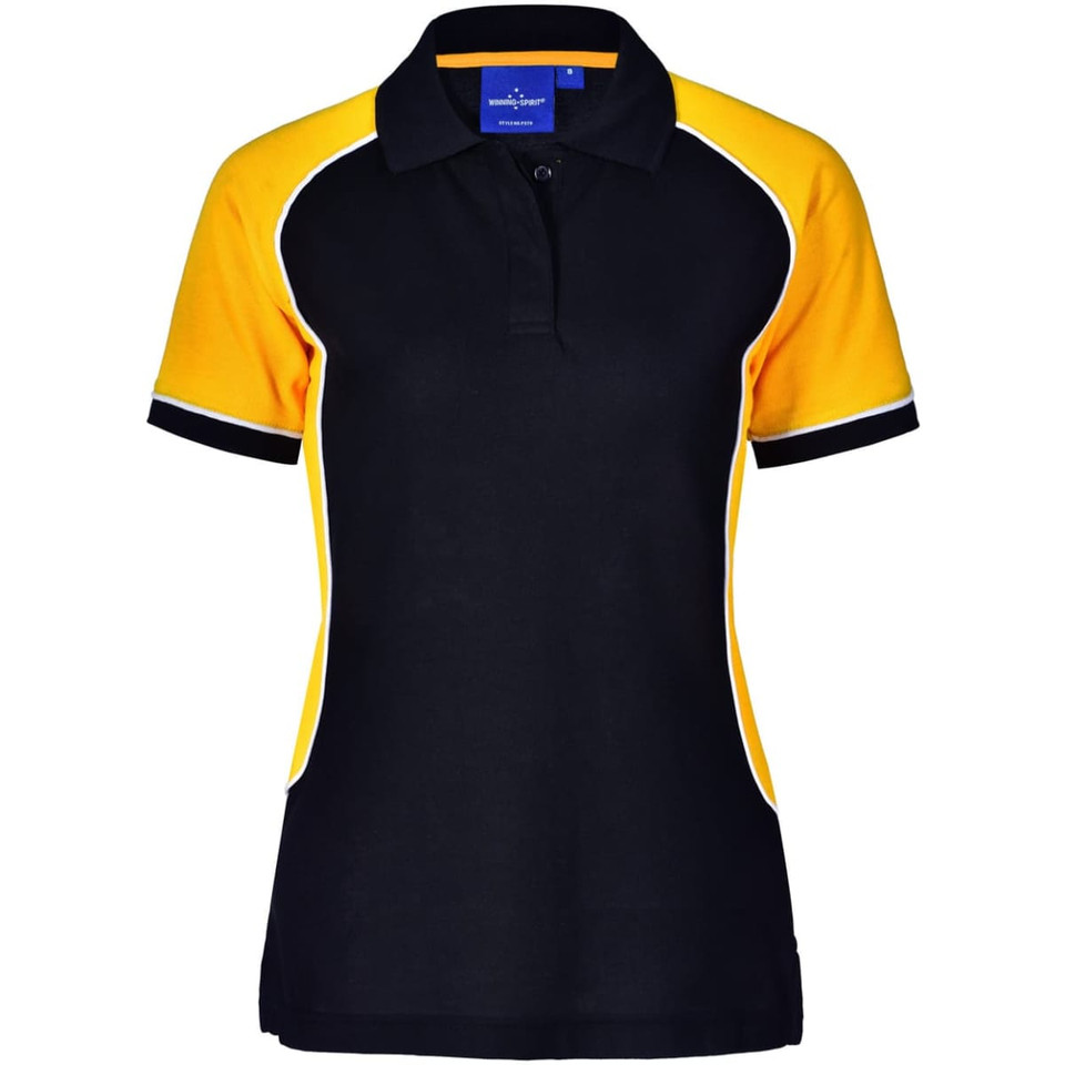 Ladies' TrueDry Tri-colour S/S Pique Polo