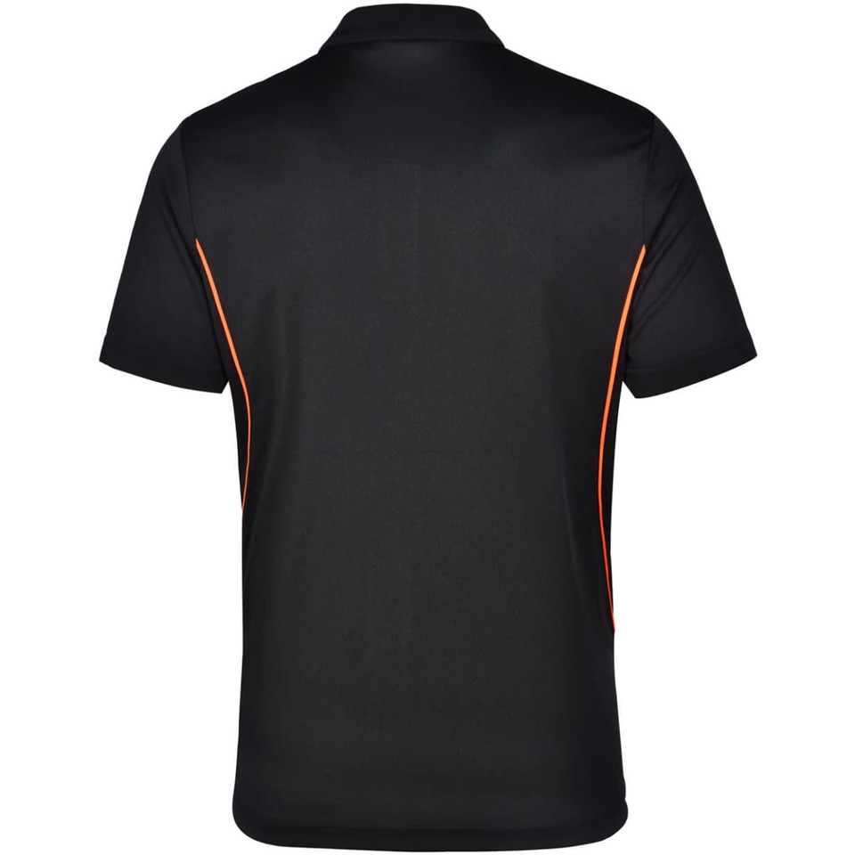 Men's Cooldry S/S Contrast Interlock Polo