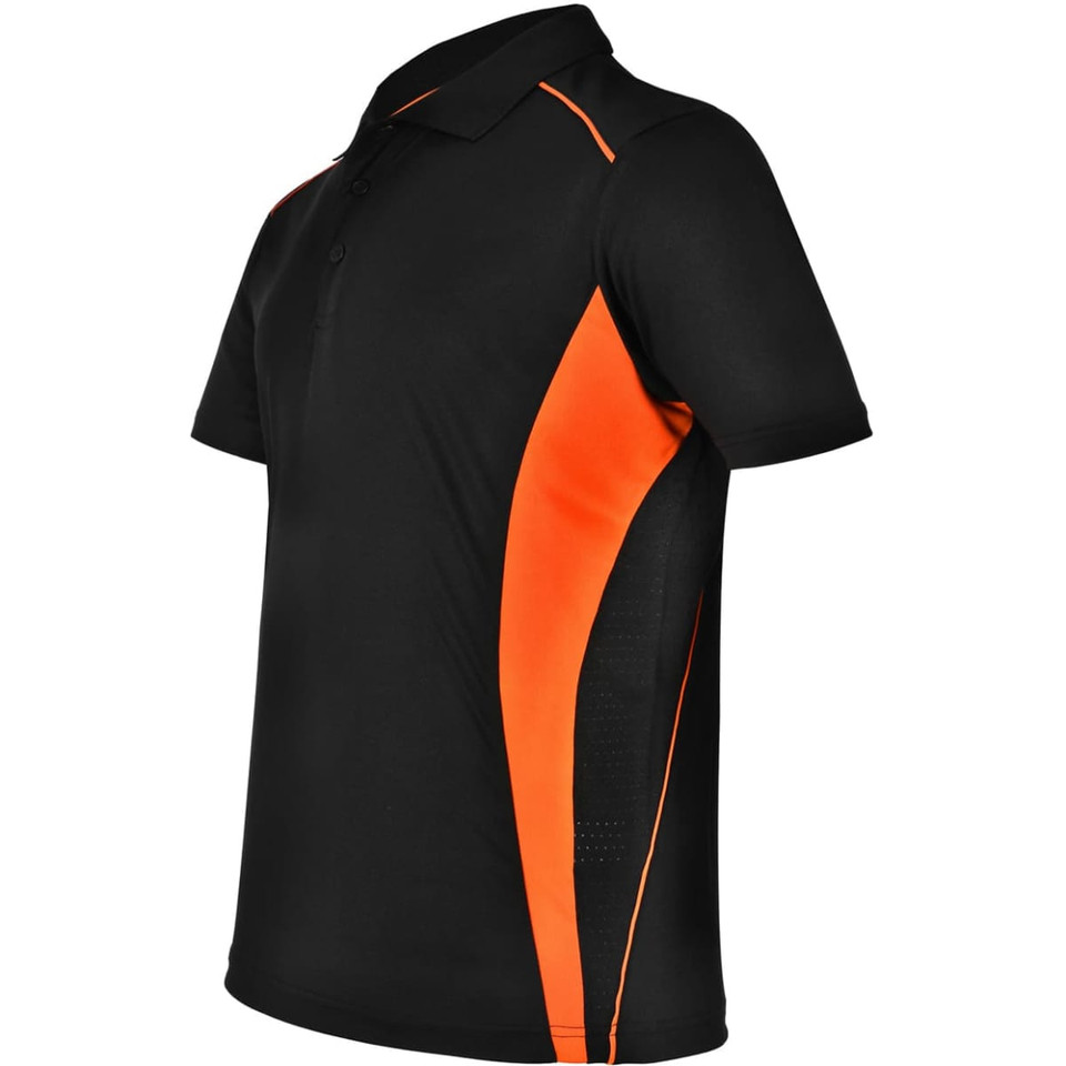 Men's Cooldry S/S Contrast Interlock Polo