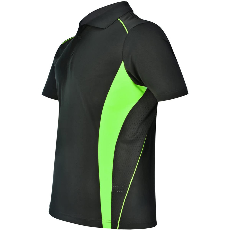 Men's Cooldry S/S Contrast Interlock Polo