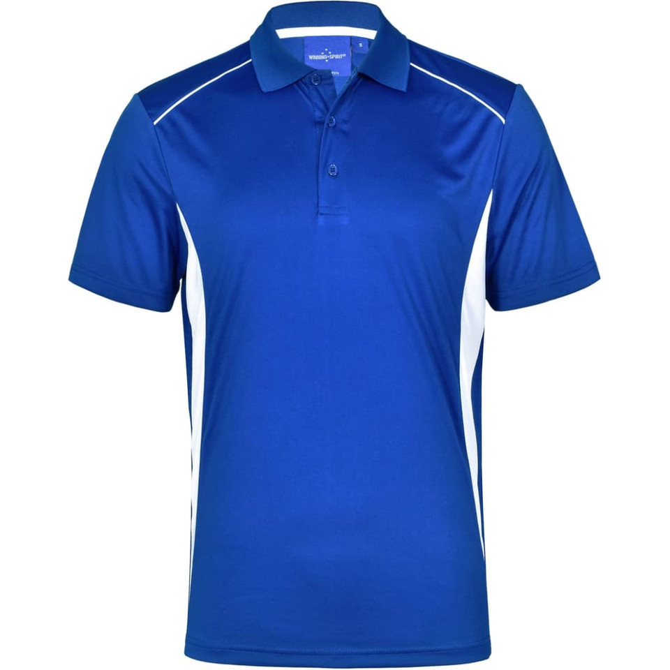Men's Cooldry S/S Contrast Interlock Polo