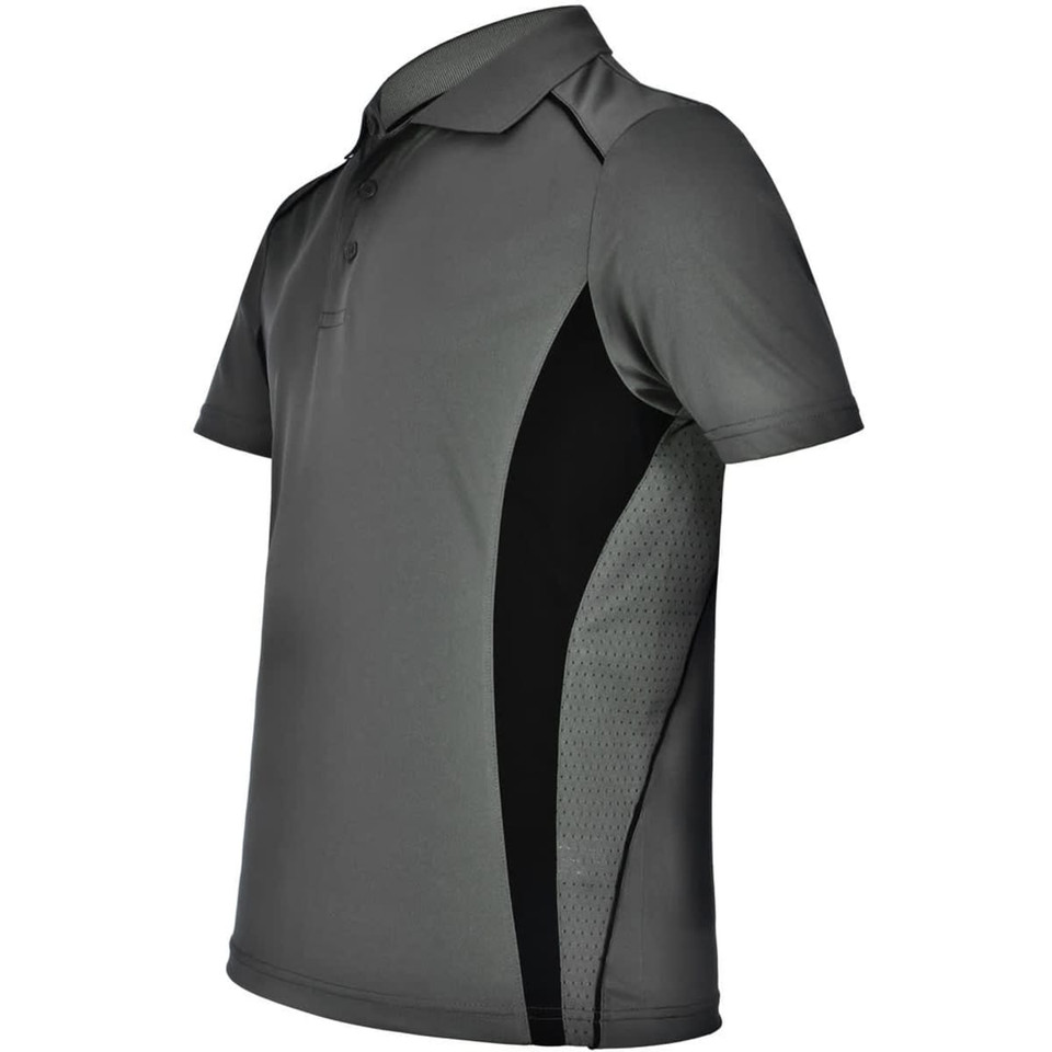 Ladies' Cooldry S/S Contrast Interlock Polo
