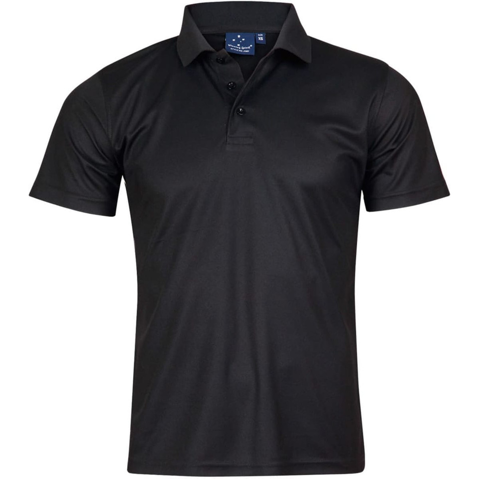 Men's Cooldry Pique Soild Colour S/S Polo