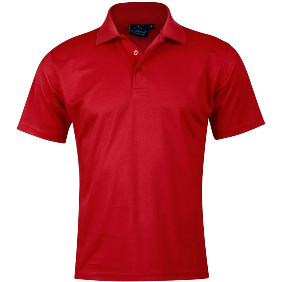 Kids' Cooldry Pique Soild Colour S/S Polo