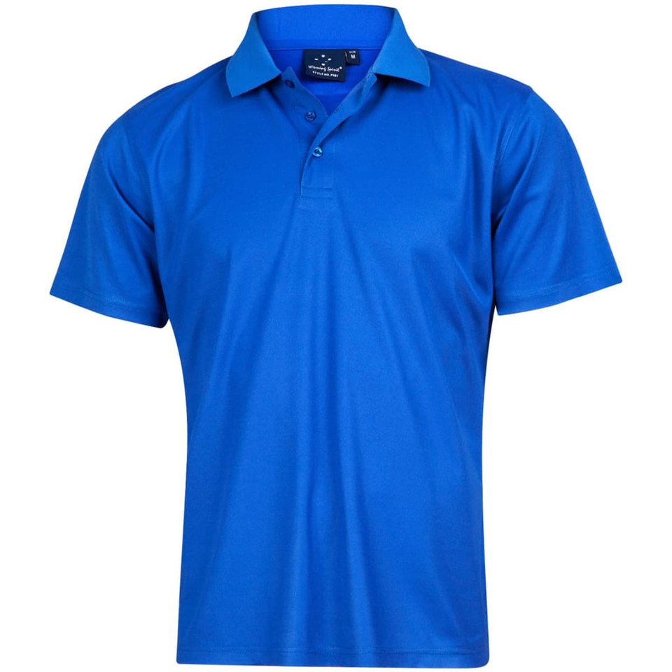 Kids' Cooldry Pique Soild Colour S/S Polo