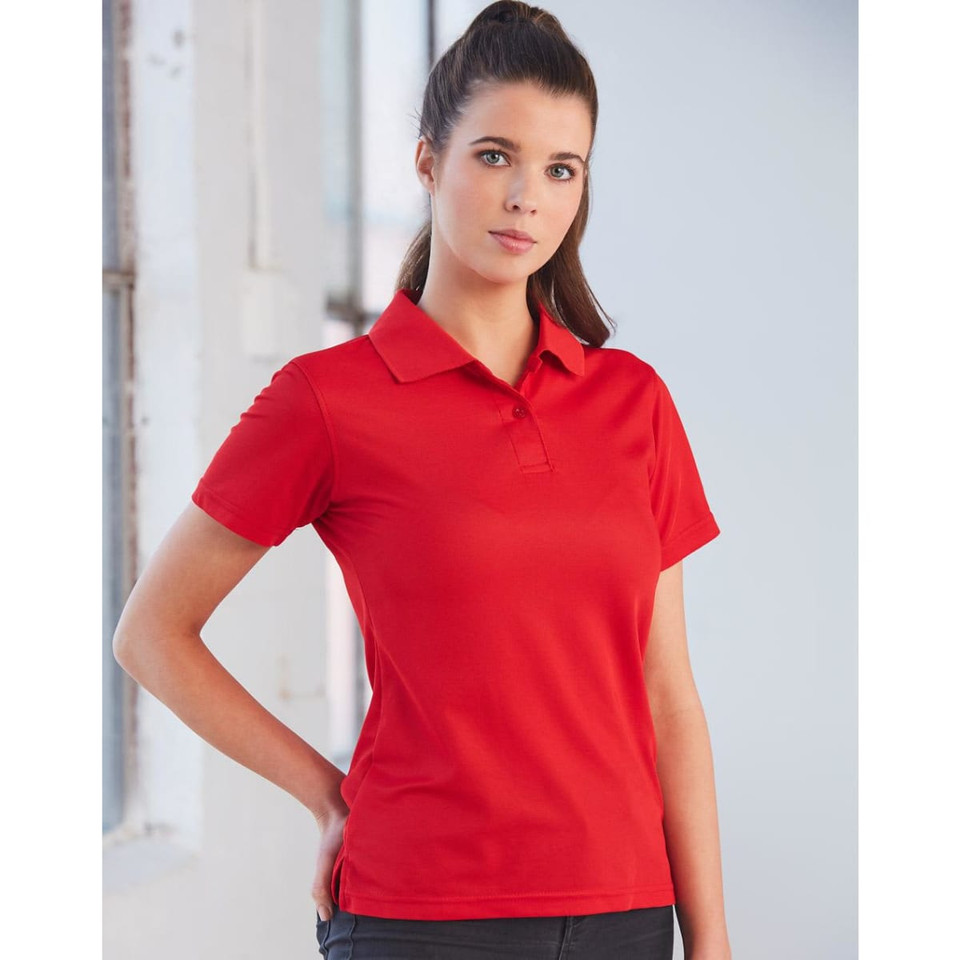 Ladies' Cooldry Pique Soild Colour S/S Polo