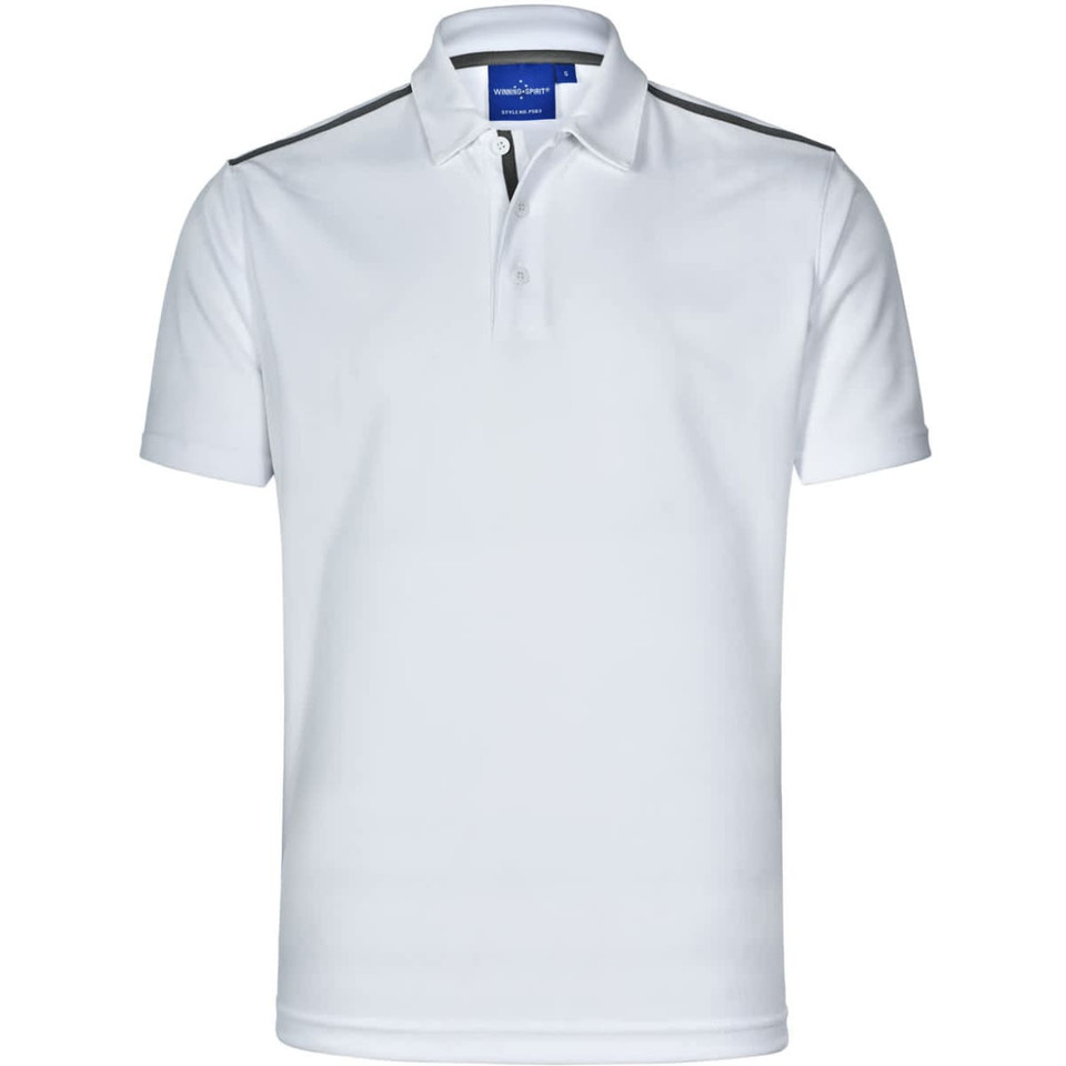 Men's rapid cool short sleeve contrast polo