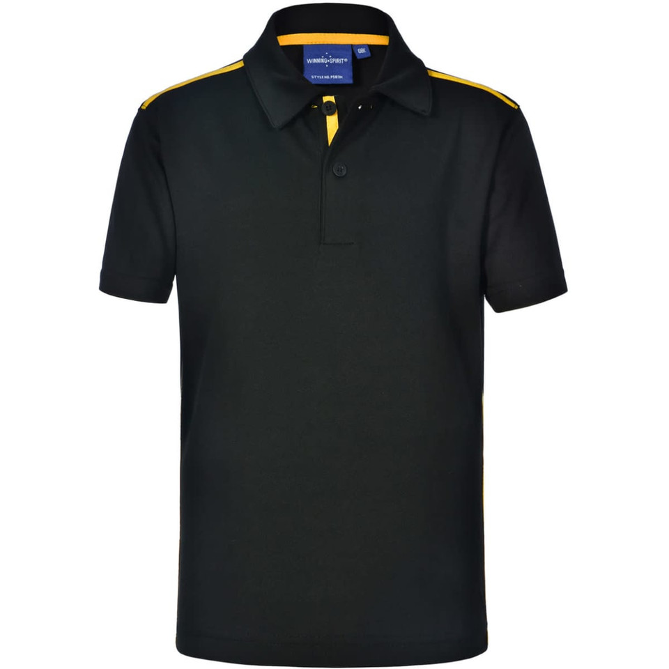 Kids' Ultra Dry Short Sleeve Contrast Polo