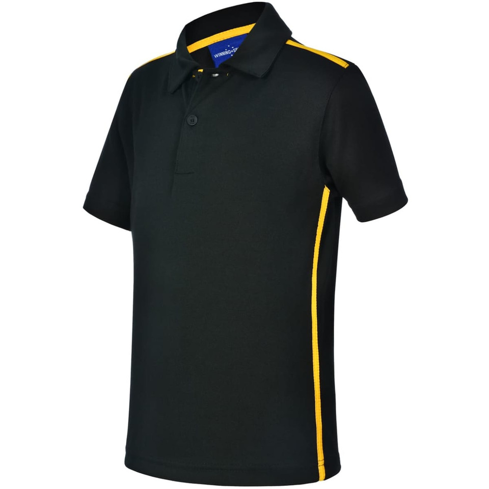 Kids' Ultra Dry Short Sleeve Contrast Polo