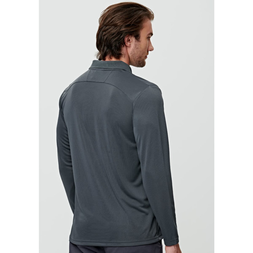 Men's Bamboo Charcoal L/S Polo