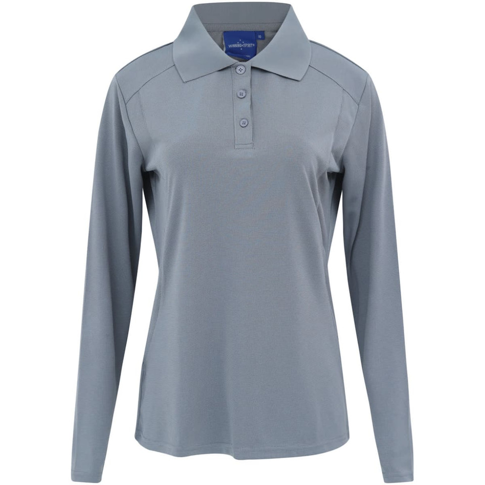 Ladies' Bamboo Charcoal L/S Polo