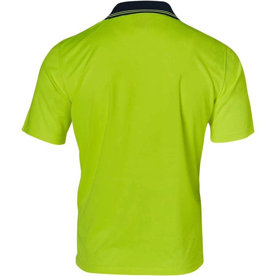 Hi-Vis cooldry safety polo S/S
