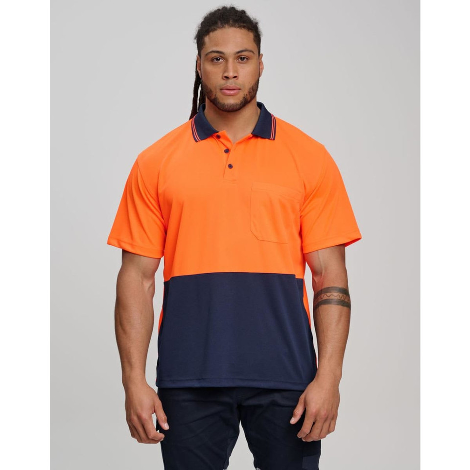 Hi-Vis truedry safety polo S/S