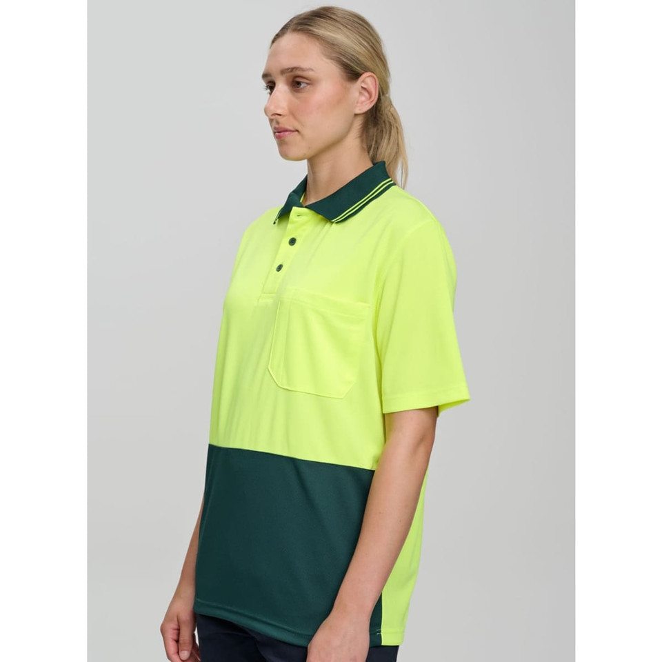Hi-Vis truedry safety polo S/S