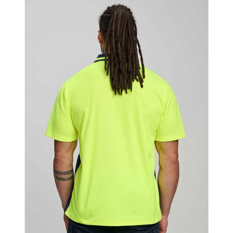Hi-Vis truedry safety polo S/S