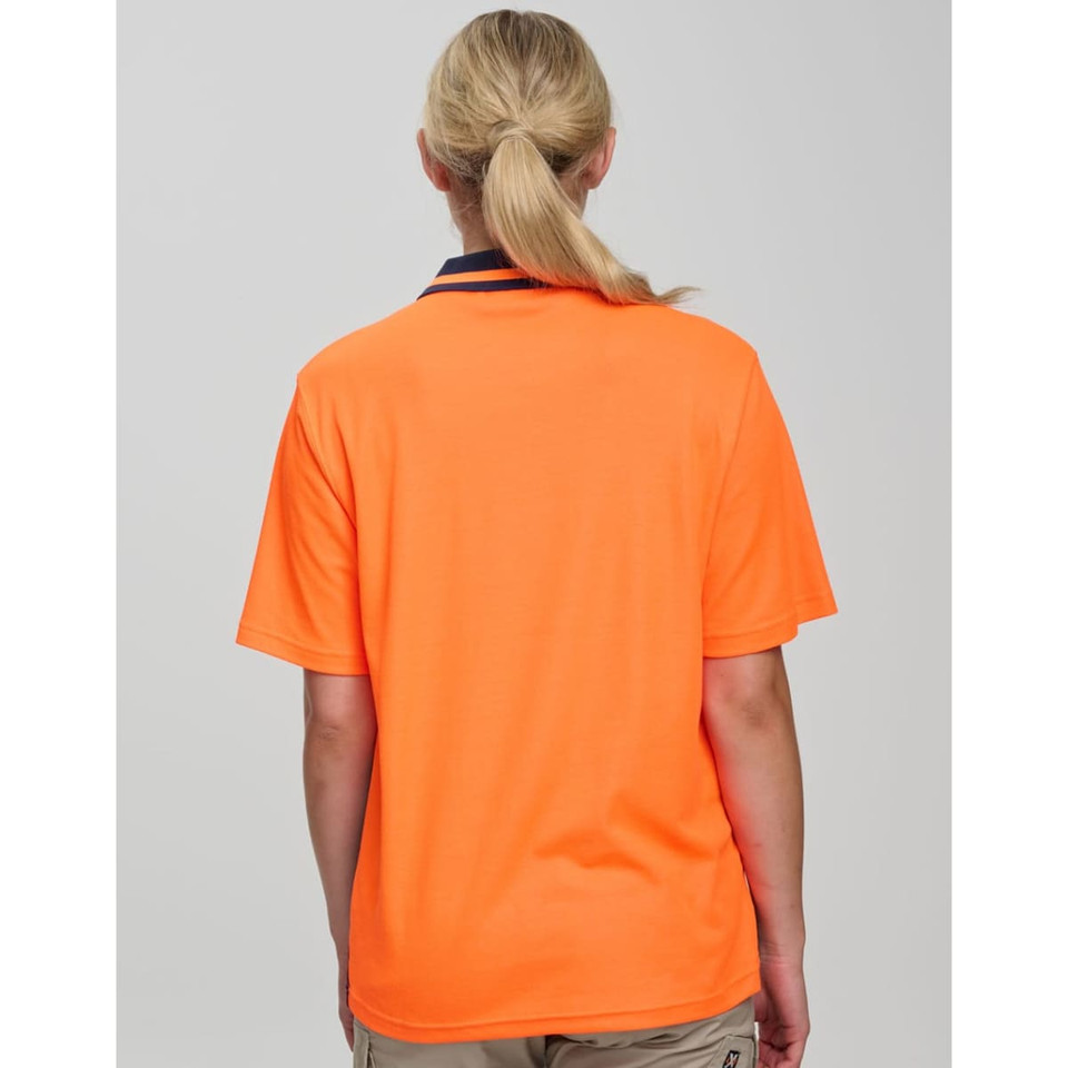 Hi-Vis truedry safety polo S/S