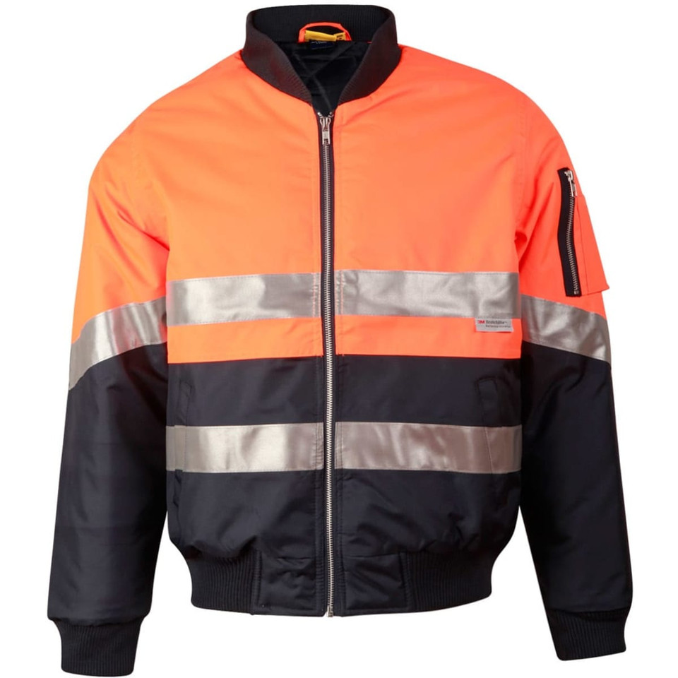 Hi-Vis Two Tone Flying Jacket With 3M Tapes