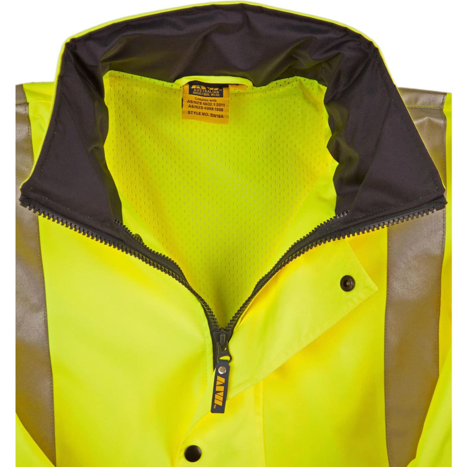 Hi-Vis Two Tone Rain Proof Safety Jacket With 3M Tapes