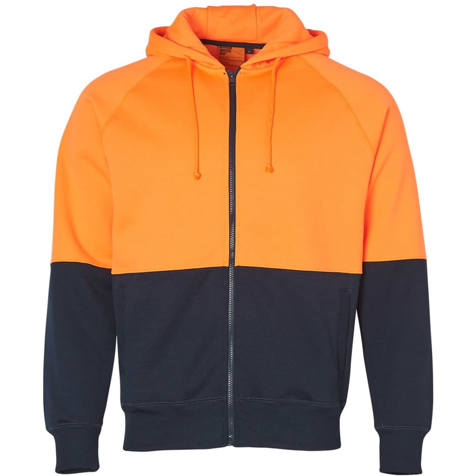 Hi-Vis Two Tone Fleecy Hoodie