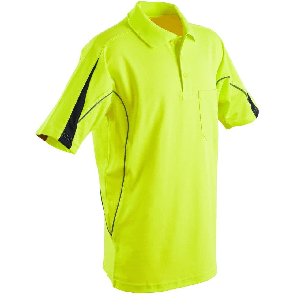 Men's Fashion Hi-Vis S/S Polo