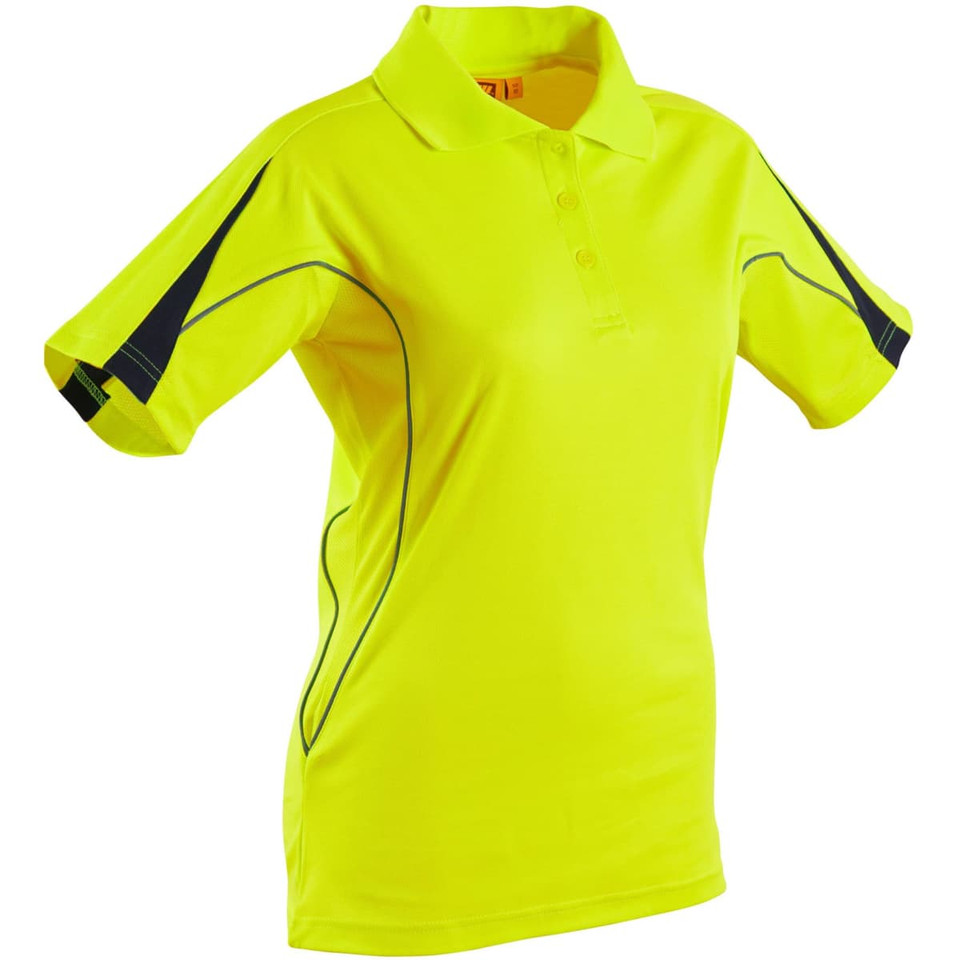 Ladies' Fashion Hi-Vis S/S Polo