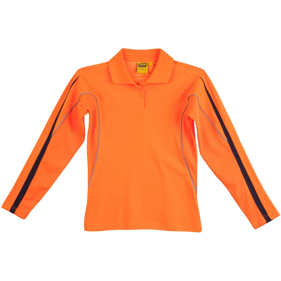 Ladies' Truedry L/S Hi-Vis Polo