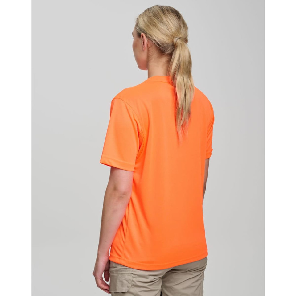 Cooldry Hi-Vis Mini Waffle Safety Tee