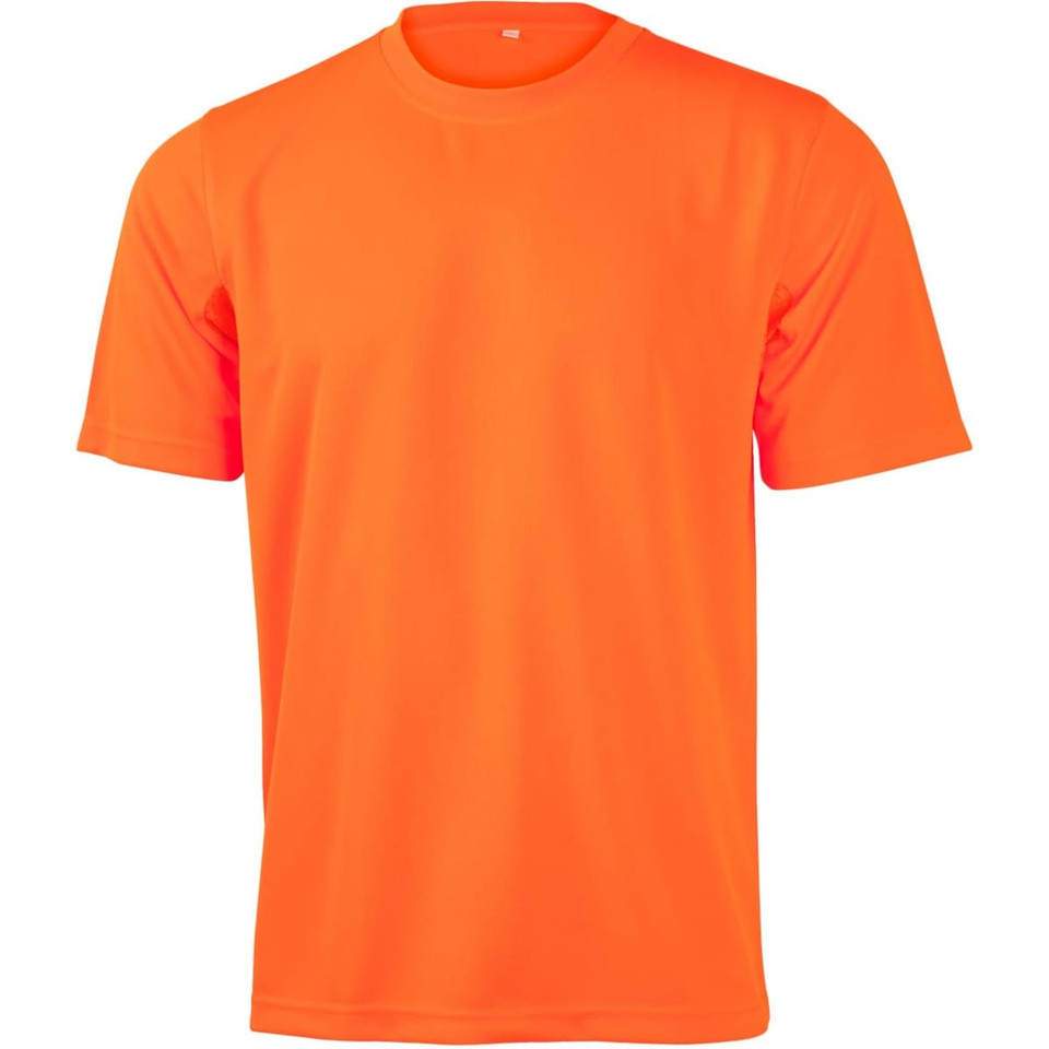 Cooldry Hi-Vis Mini Waffle Safety Tee