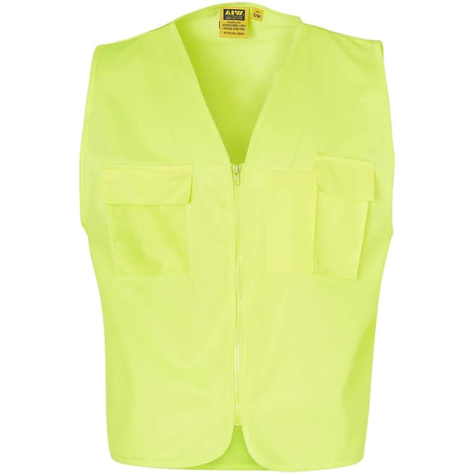 Hi-Vis Safety Vest with ID Pocket