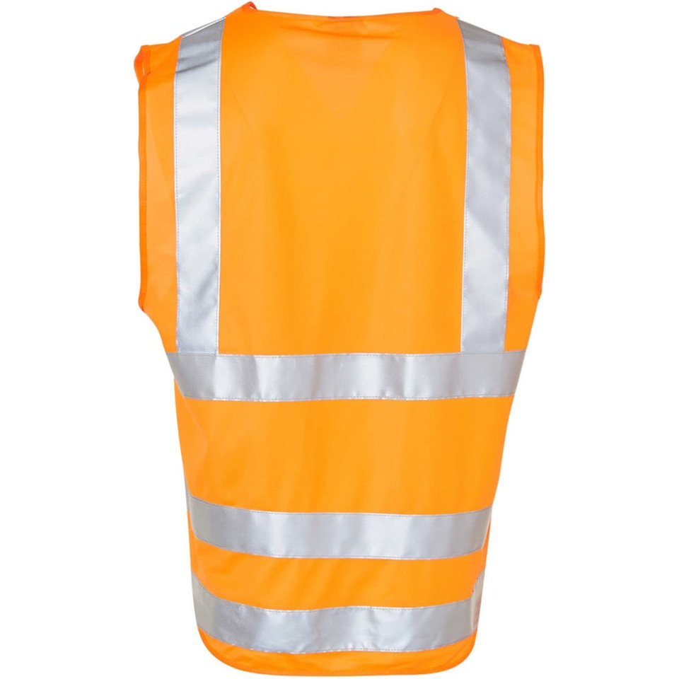 Hi-Vis Safety Vest with ID Pocket & R/F Tapes