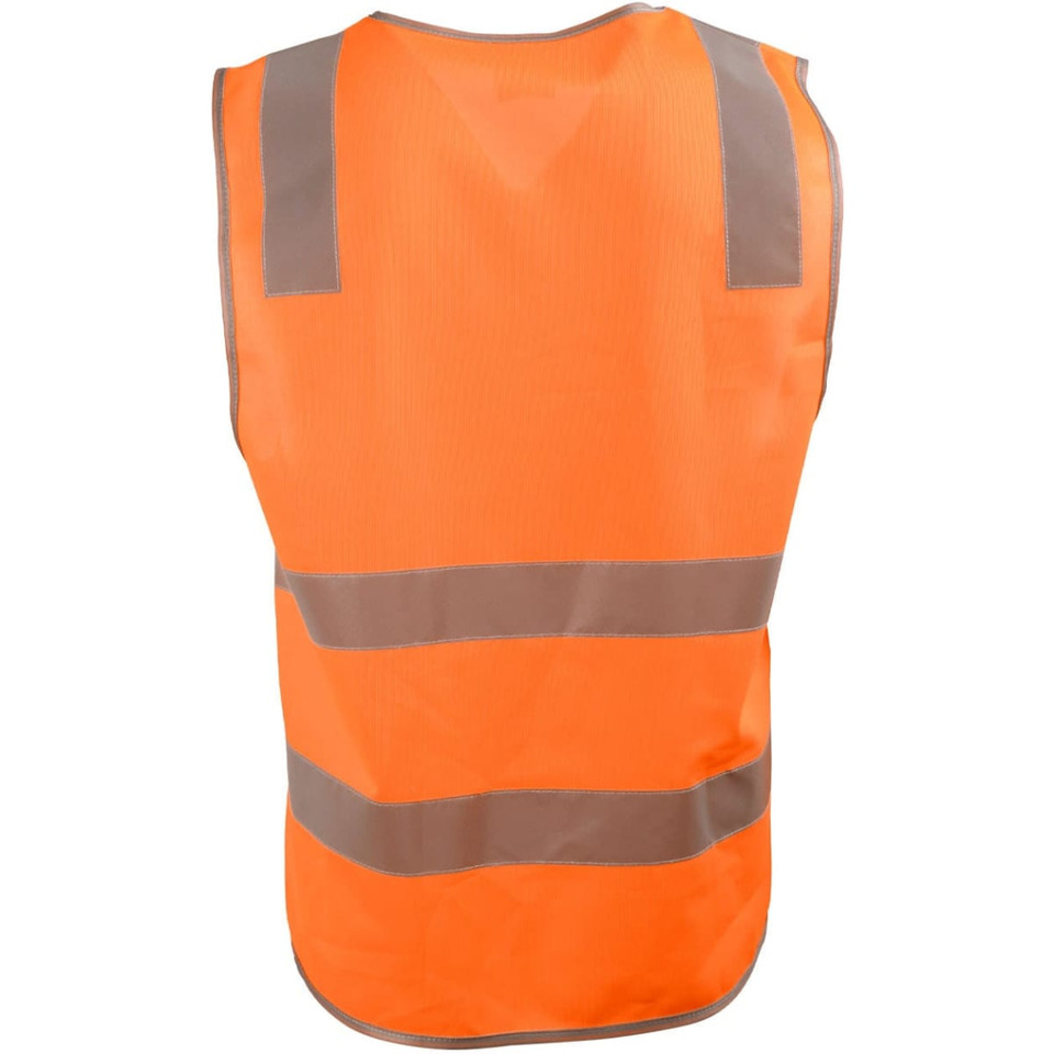Hi Vis Safety Vest With Shoulder Reflective Tapes
