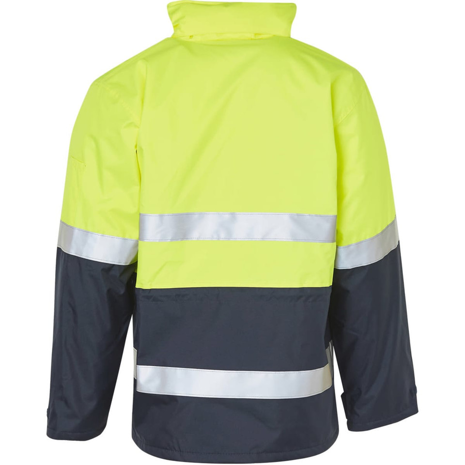 Hi-Vis Long Line Safety Jacket With 3M Tapes