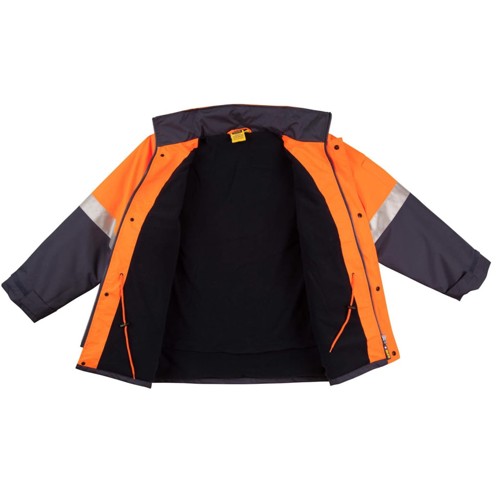 Hi-Vis Long Line Safety Jacket With 3M Tapes