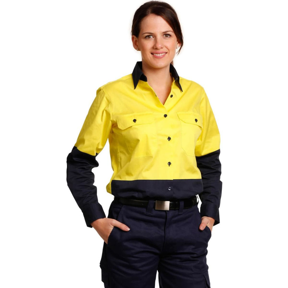Ladies' Hi-Vis L/S Safety Shirt