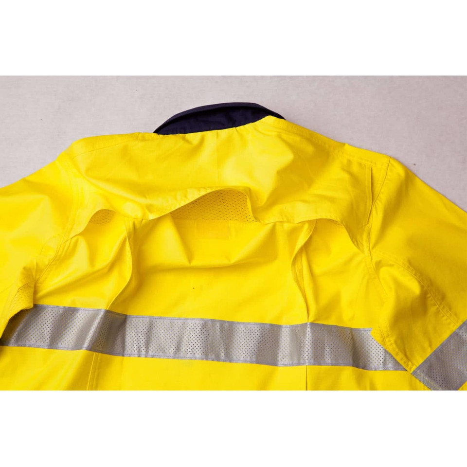 Hi-Vis Cotton Rip-Stop L/S Shirt 3M Tape