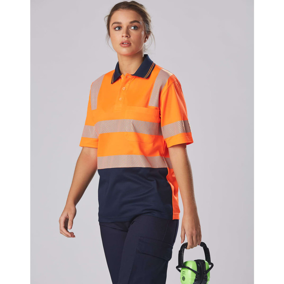 Biomotion Segmented Truedry S/S Safety Polo