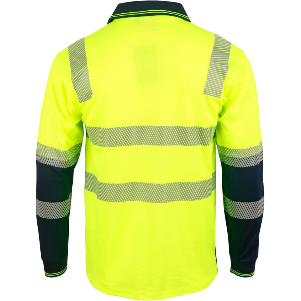 Biomotion Segmented Truedry L/S Safety Polo