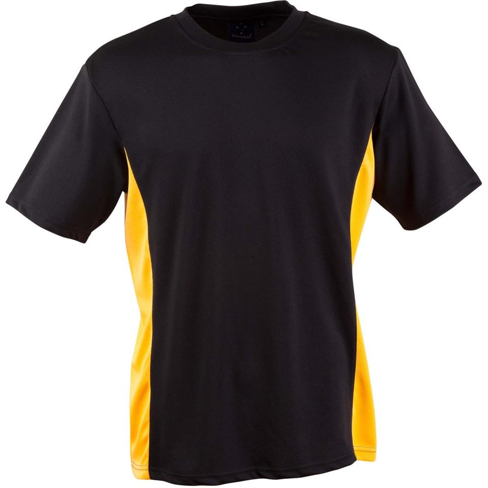 CoolDry short sleeve contrast tee