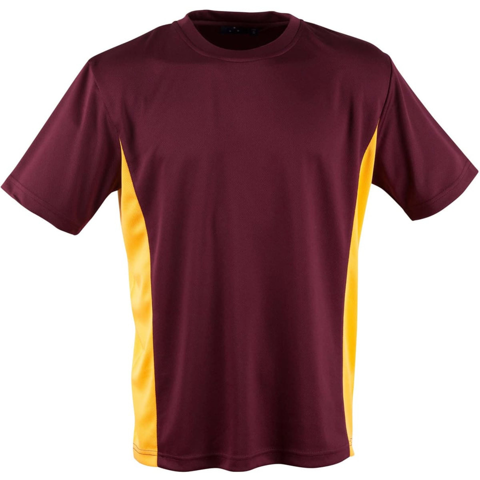 CoolDry short sleeve contrast tee