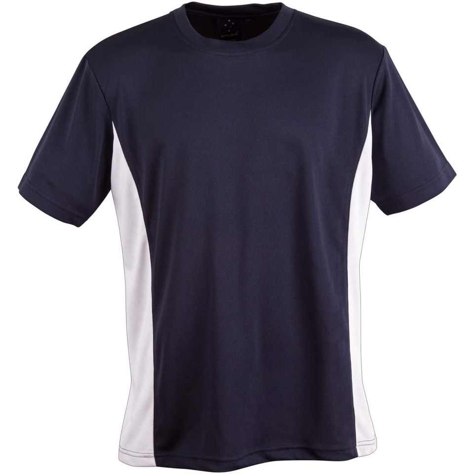 CoolDry short sleeve contrast tee