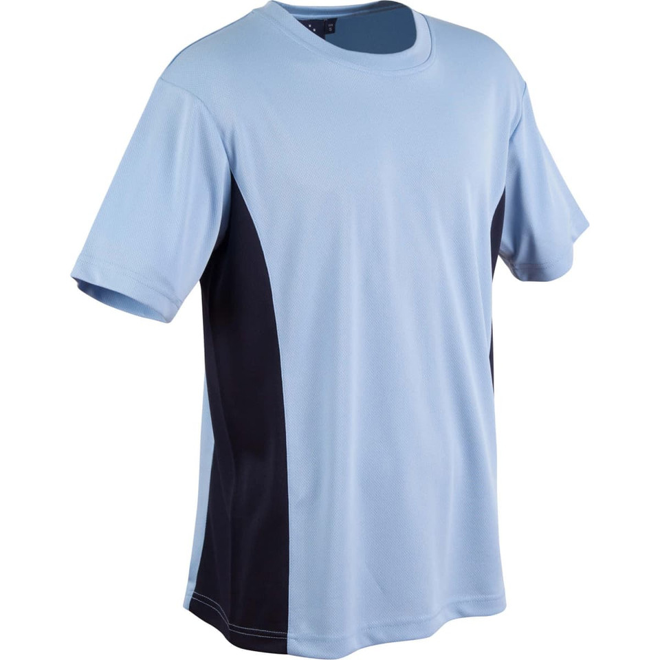 CoolDry short sleeve contrast tee