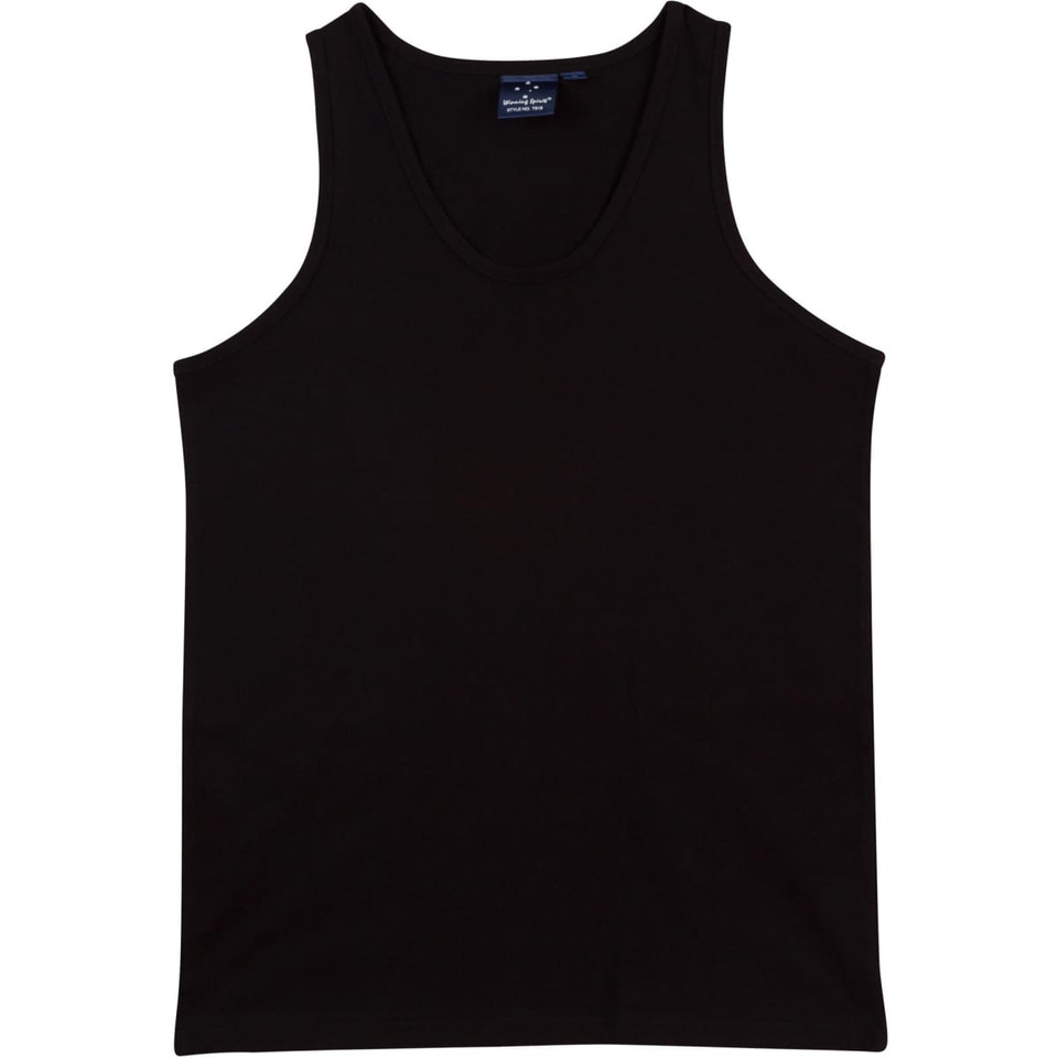 Men's cotton singlet