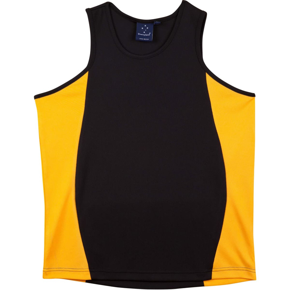 Men's Truedry Contrast Mesh Singlet