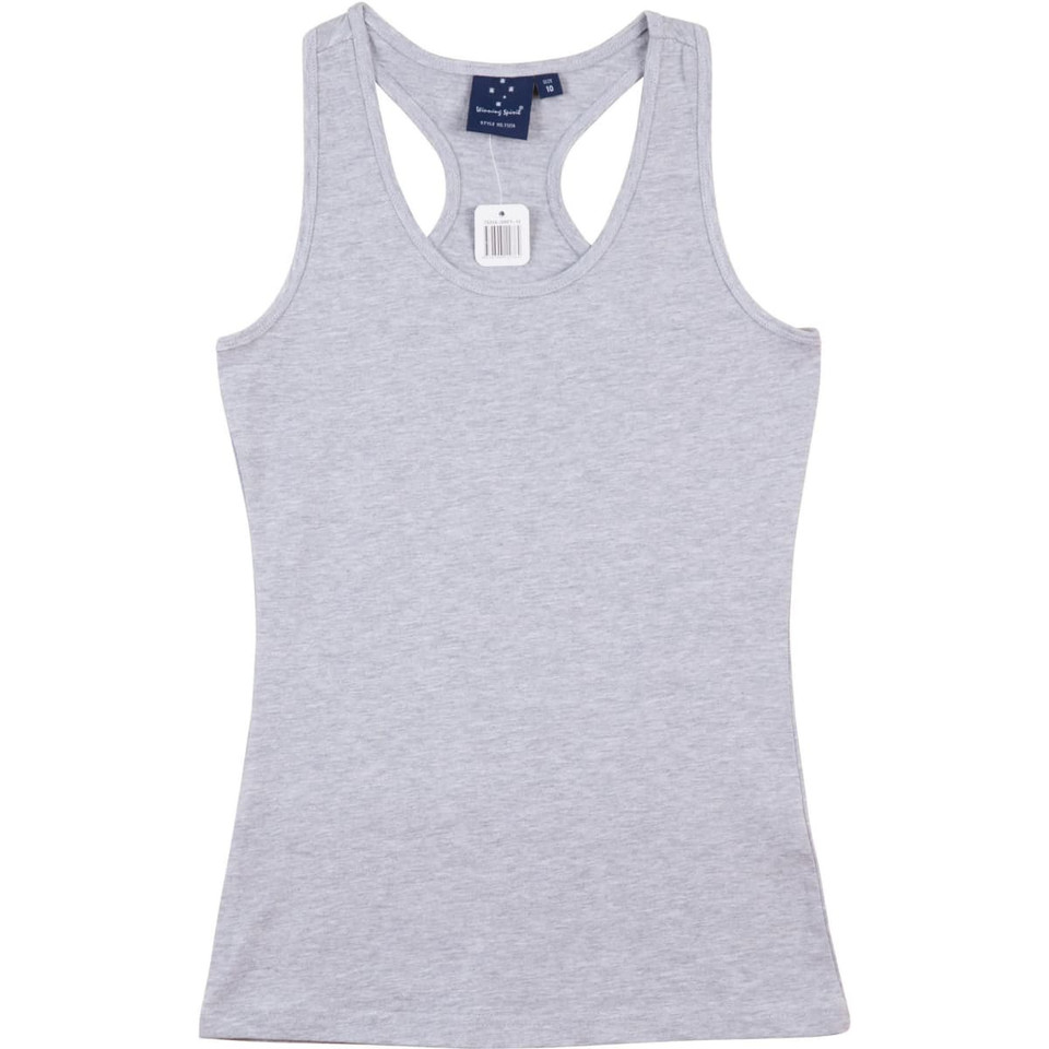 Ladies' Fitted Stretch Singlet