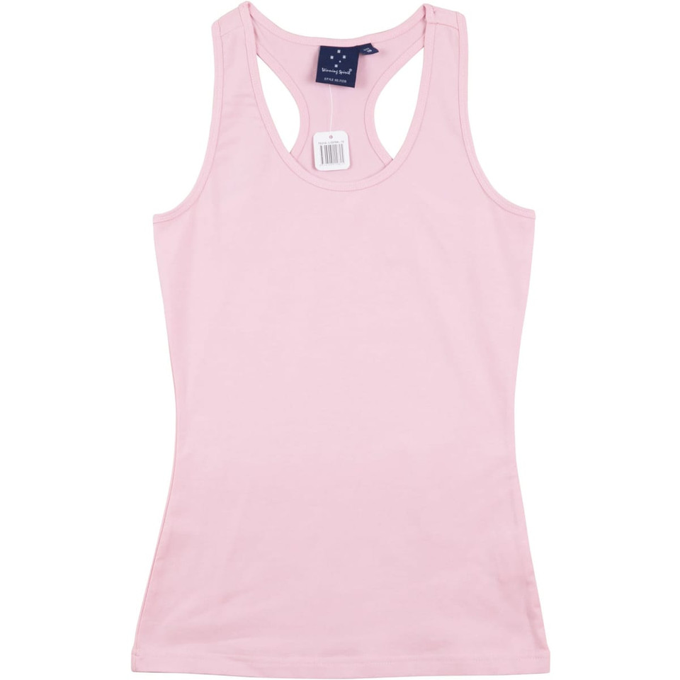 Ladies' Fitted Stretch Singlet
