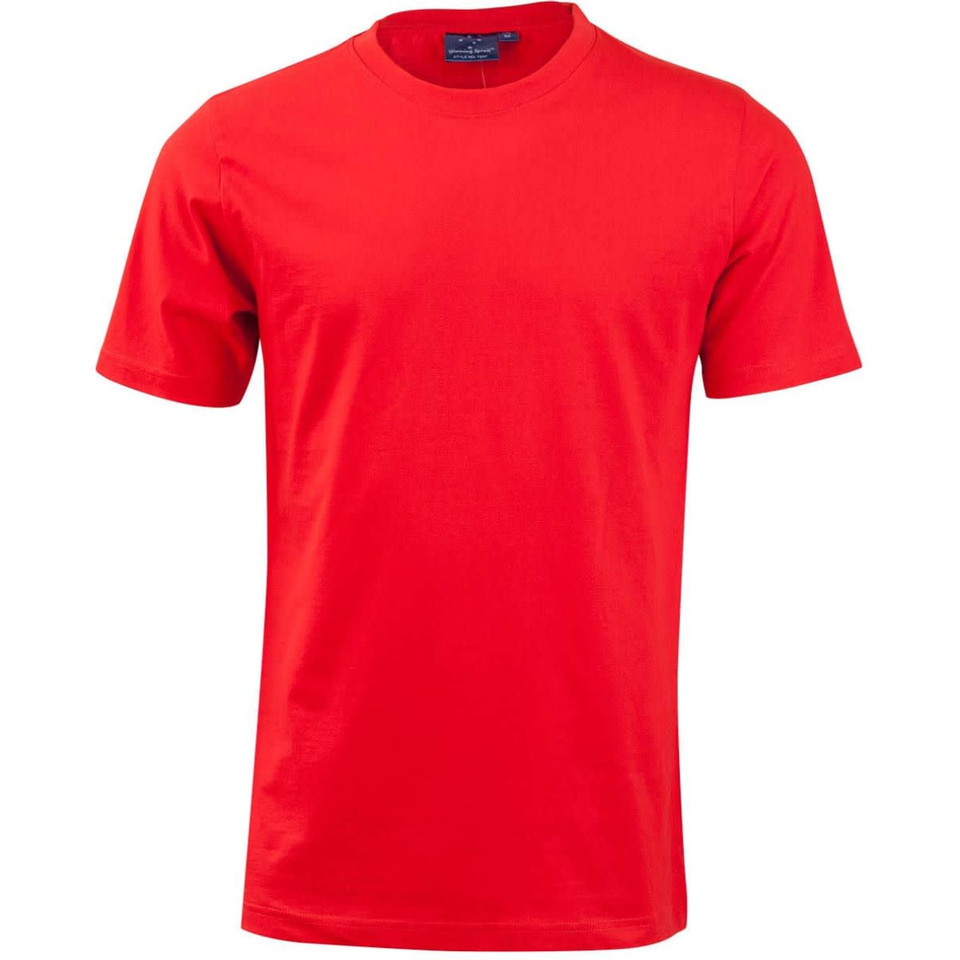 Men's Cotton Semi Fitted Tee