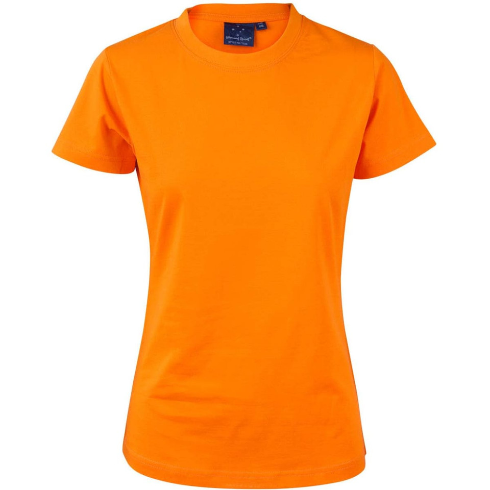 Ladies' Cotton Semi Fitted Tee