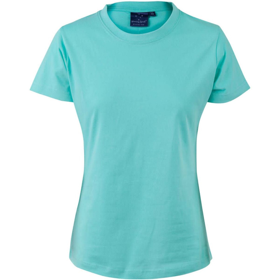 Ladies' Cotton Semi Fitted Tee