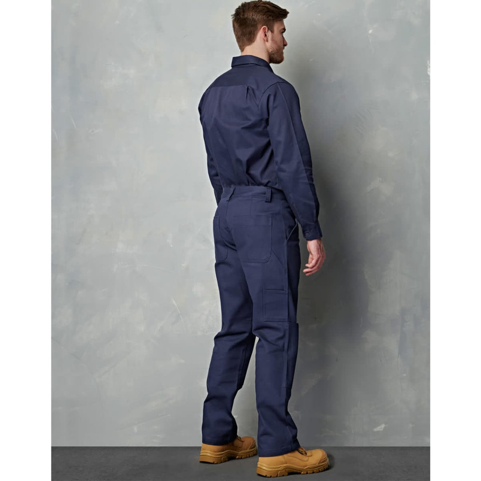 Men's Cotton Drill Pre-shrunk Cargo Pants With Knee Pads